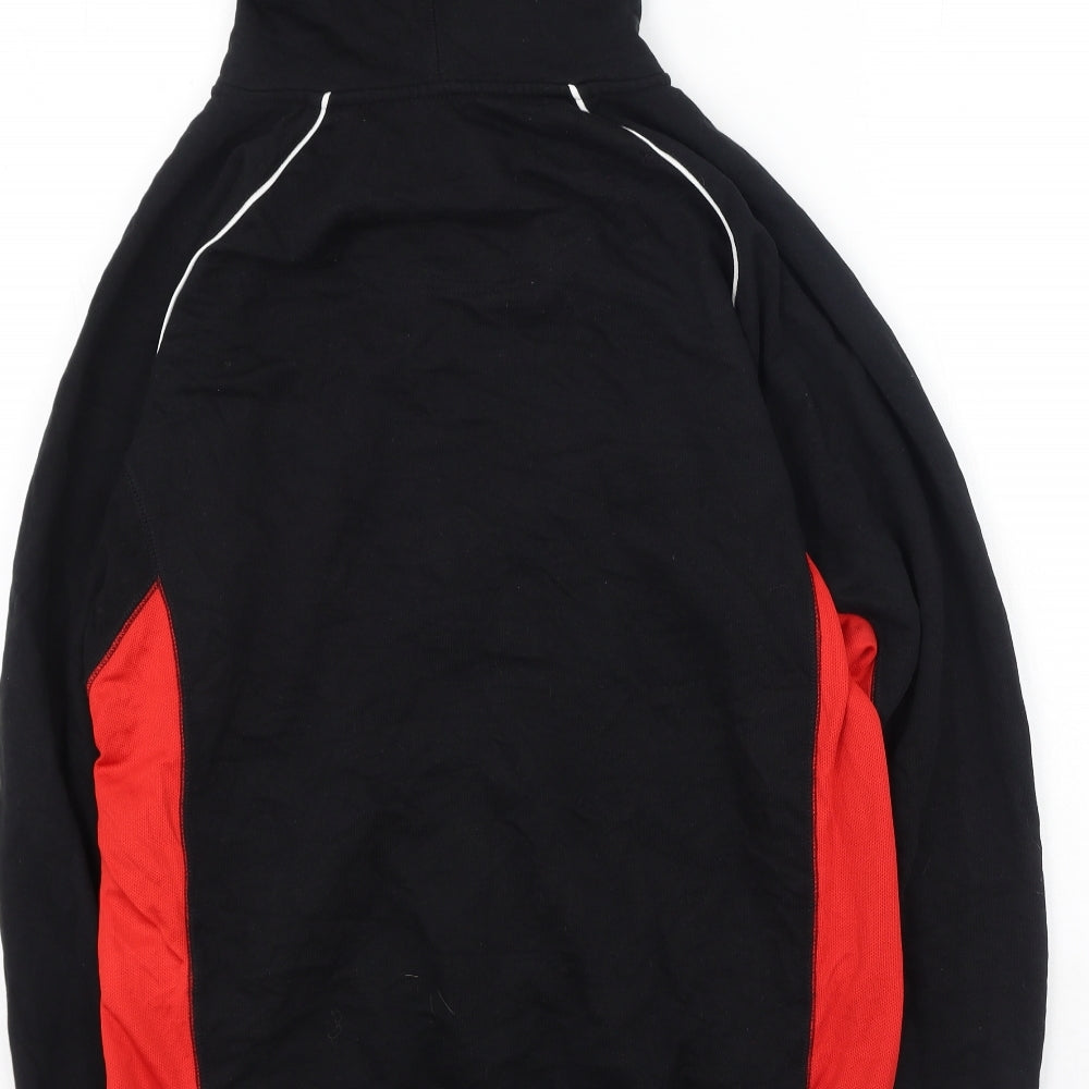 PBsport Mens Multicoloured Round Neck  Cotton Full Zip Jumper Size S