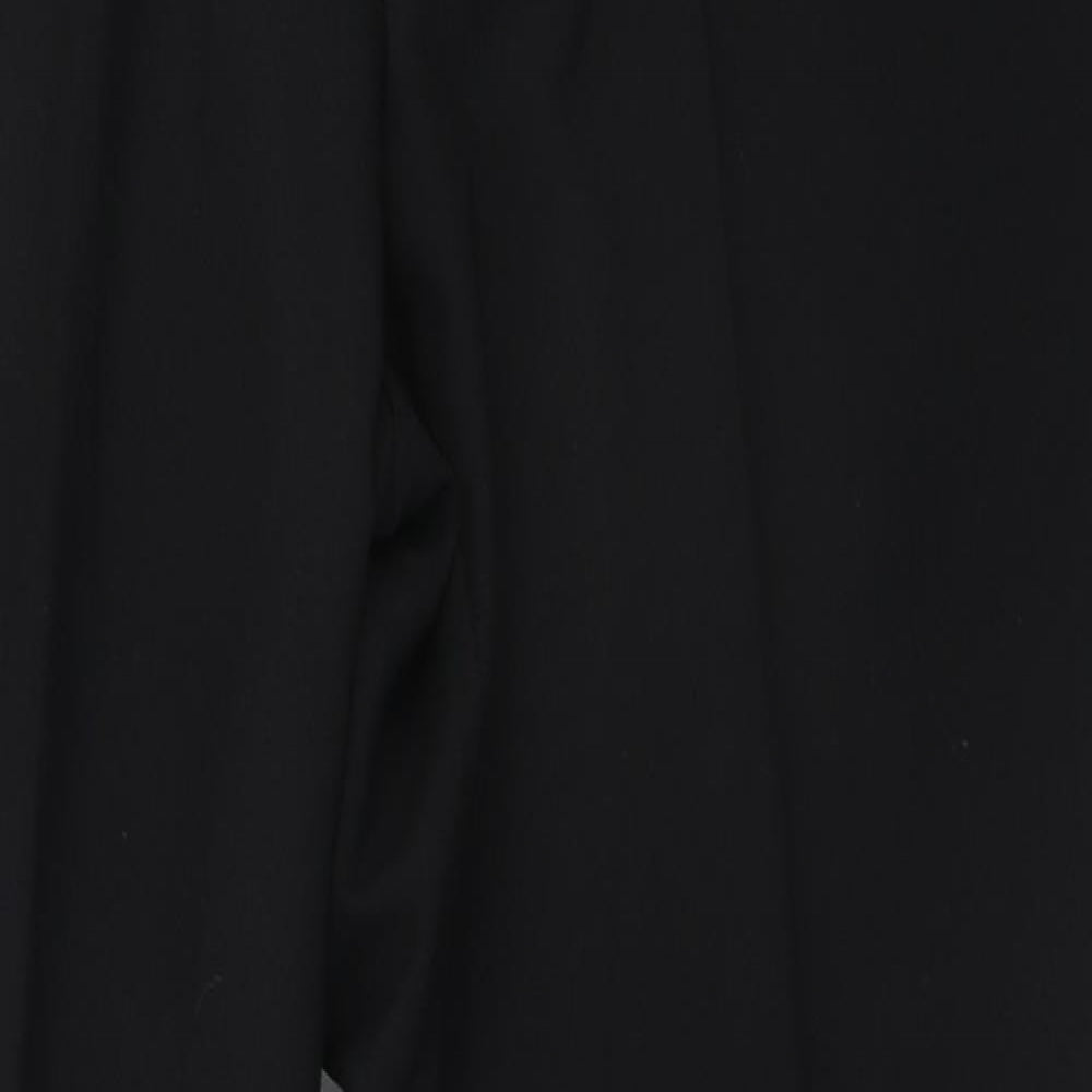 Womens UK Size 36 Marks and Spencer Regular Fit  Black Trousers