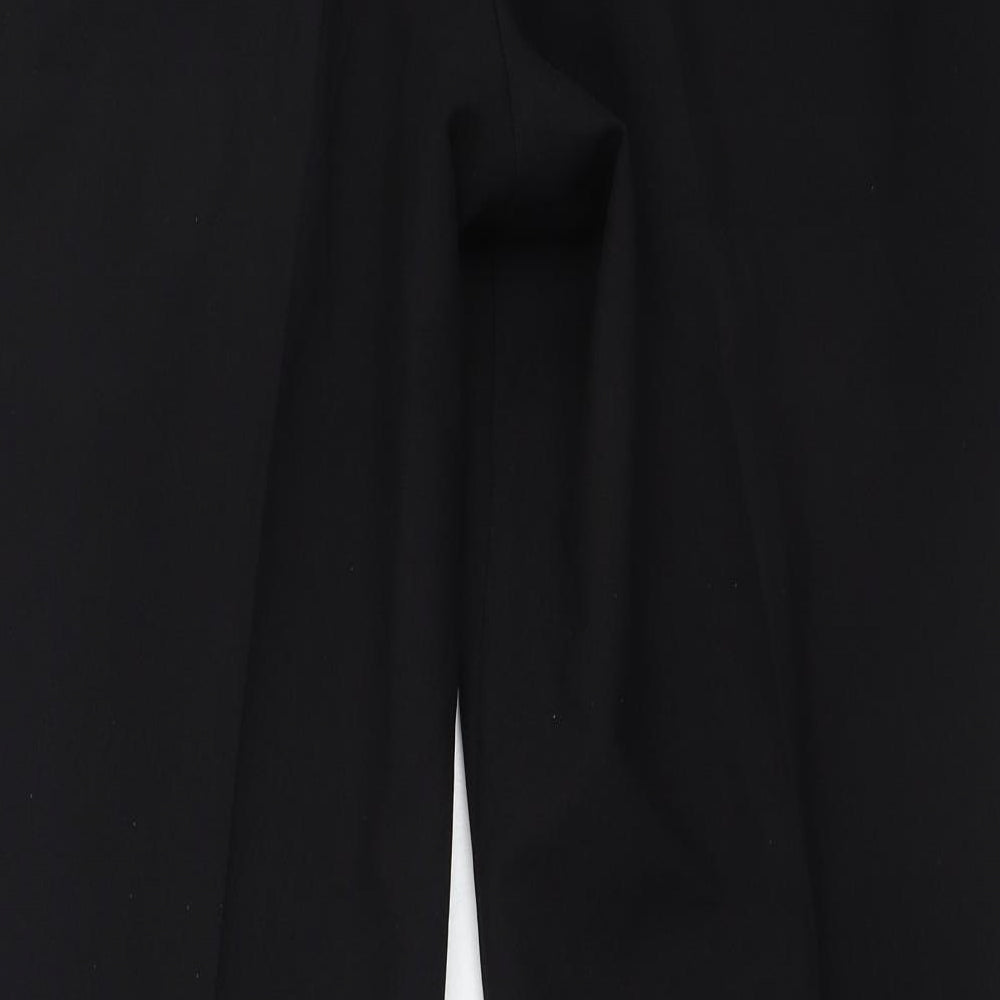 Womens UK Size 36 Marks and Spencer Regular Fit  Black Trousers