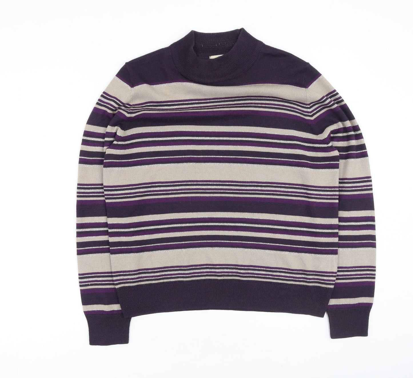 Womens UK Size 14 Marks and Spencer Multicoloured Pullover Jumper