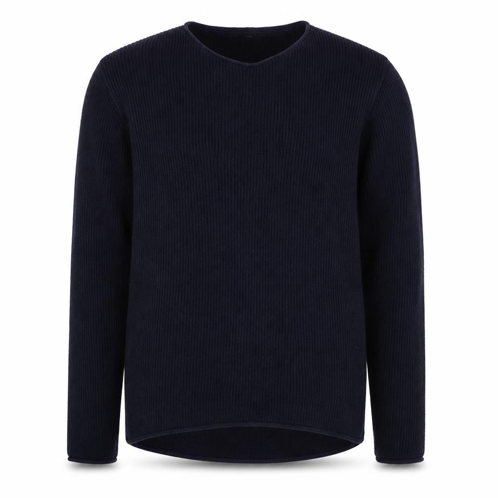 Mens UK Size M River Island Blue Pullover Jumper