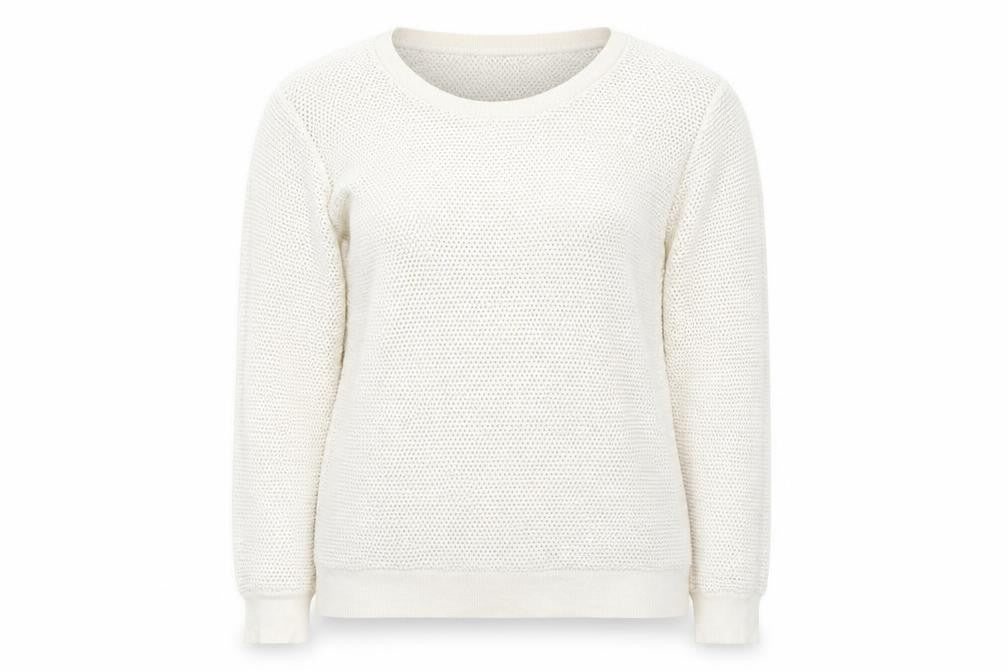 Womens UK Size 12 Dorothy Perkins Ivory Pullover Jumper