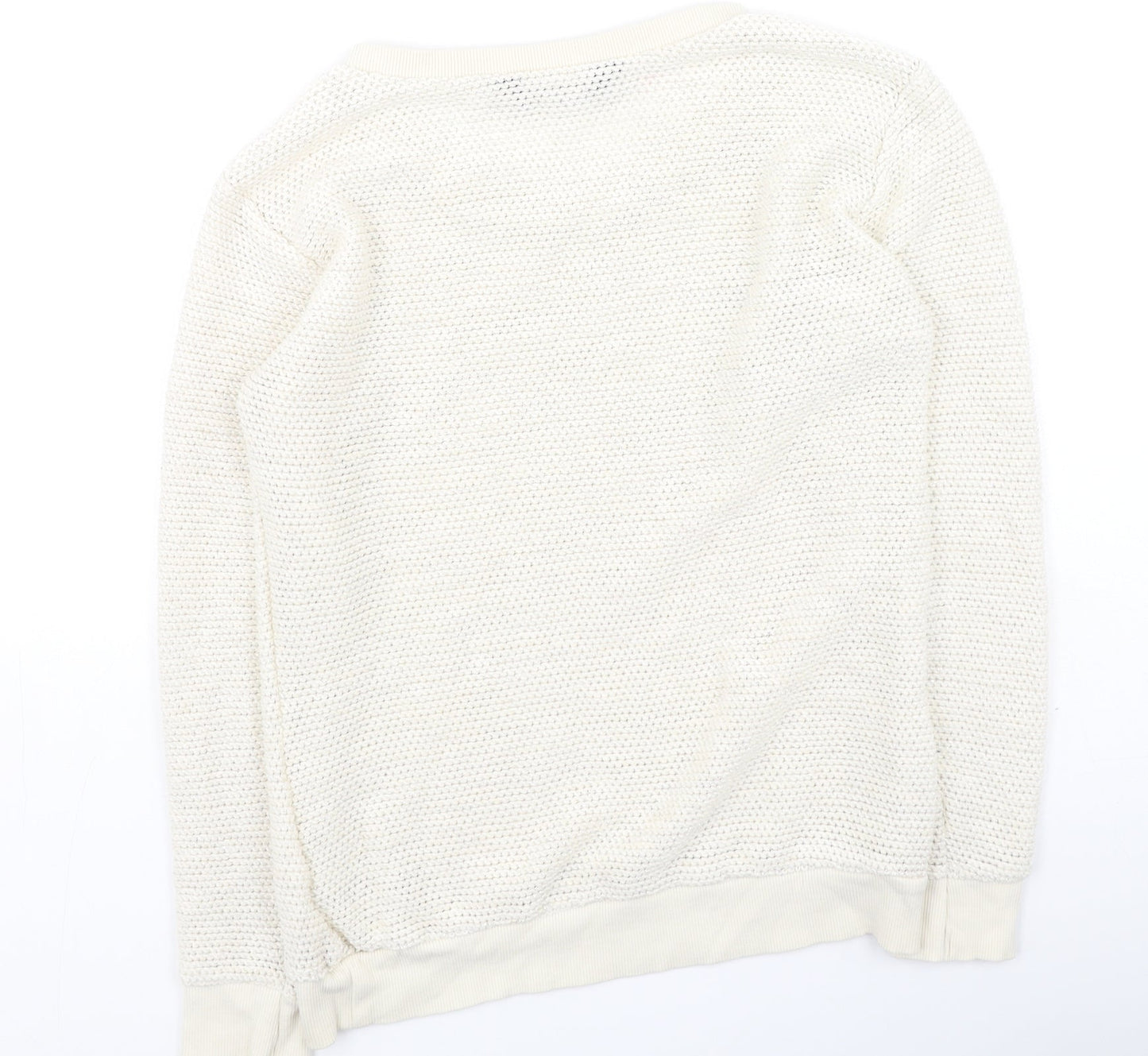 Womens UK Size 12 Dorothy Perkins Ivory Pullover Jumper