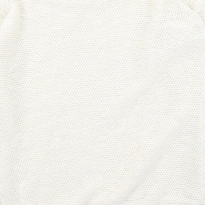 Womens UK Size 12 Dorothy Perkins Ivory Pullover Jumper
