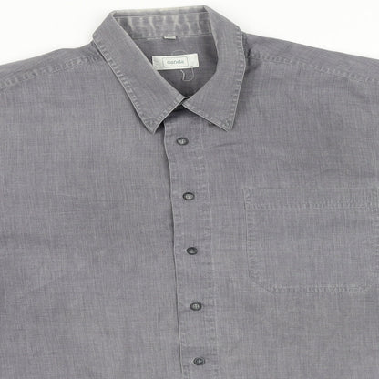 canda Mens Grey  Polyester  Polo Size 2XL Collared