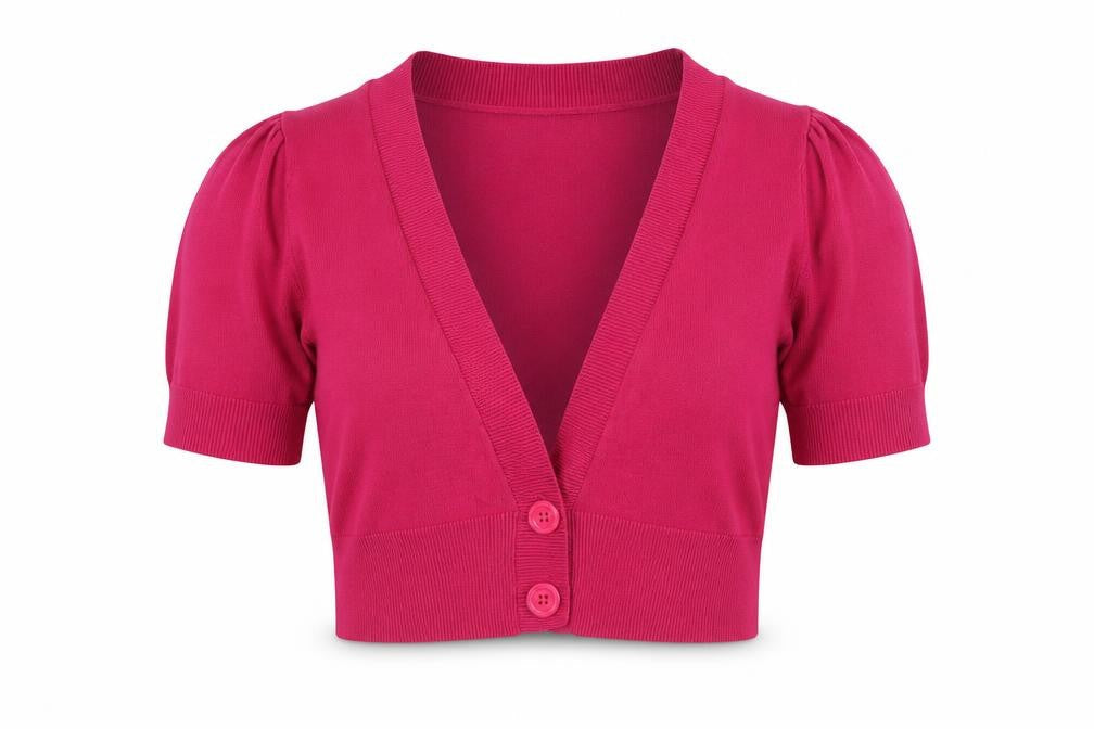 Womens UK Size 8 F&F Pink Cardigan Jumper