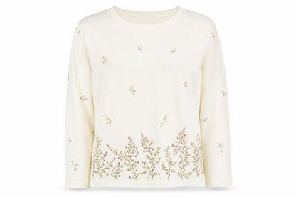 Womens UK Size 14 Berkertex Ivory Pullover Jumper