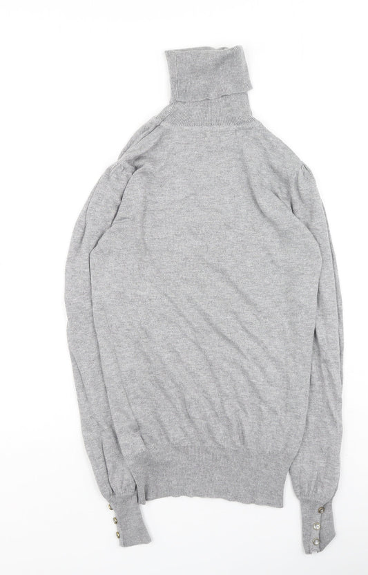 Primark  Womens Grey   Viscose Pullover Jumper Size 8