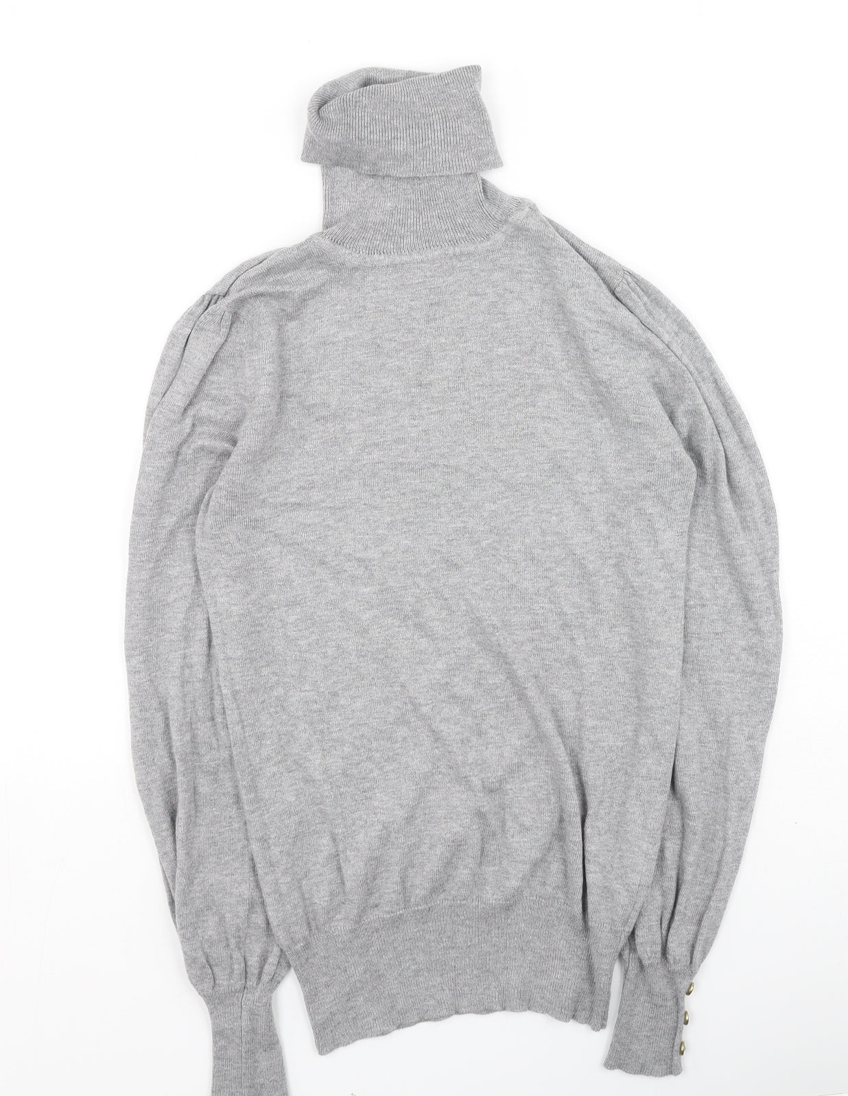 Primark  Womens Grey   Viscose Pullover Jumper Size 8