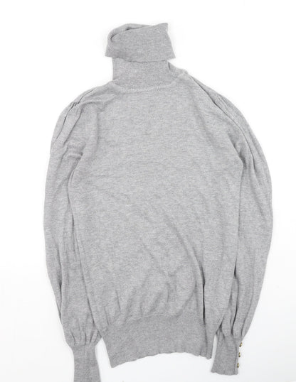 Primark  Womens Grey   Viscose Pullover Jumper Size 8