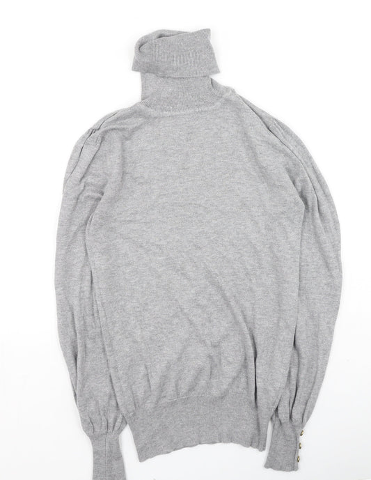 Primark  Womens Grey   Viscose Pullover Jumper Size 8