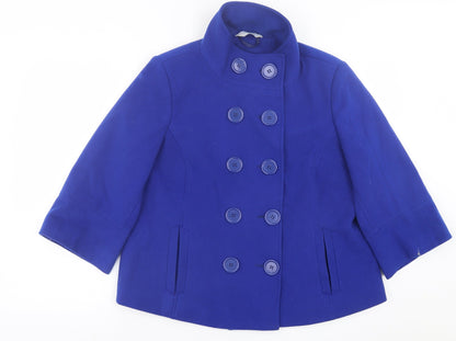 Joanna Hope Womens Blue   Jacket  Size 14  Button