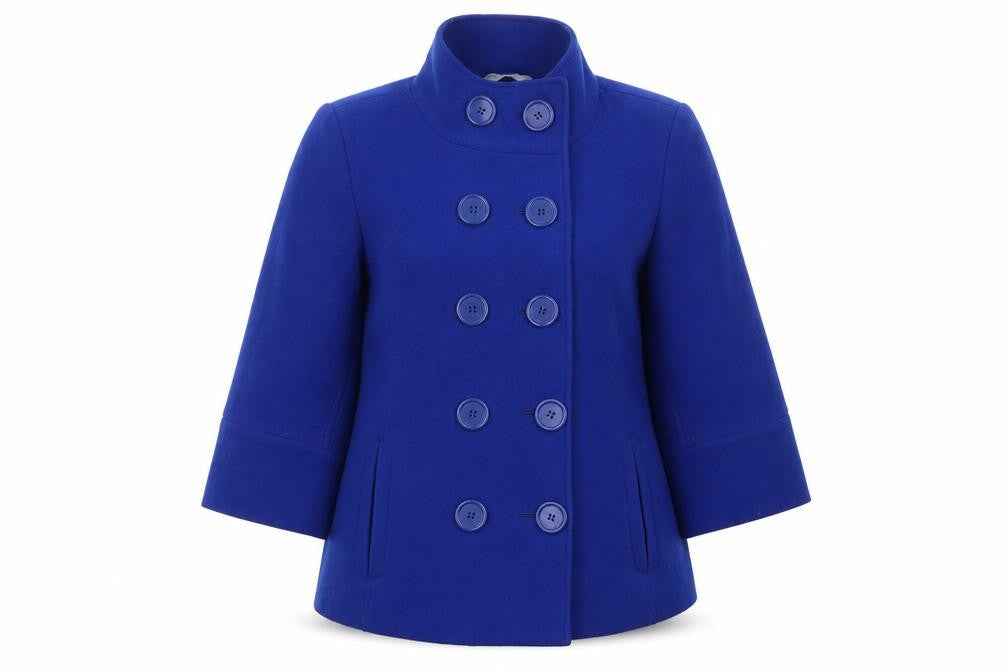 Womens UK Size 14 Joanna Hope Blue Jacket