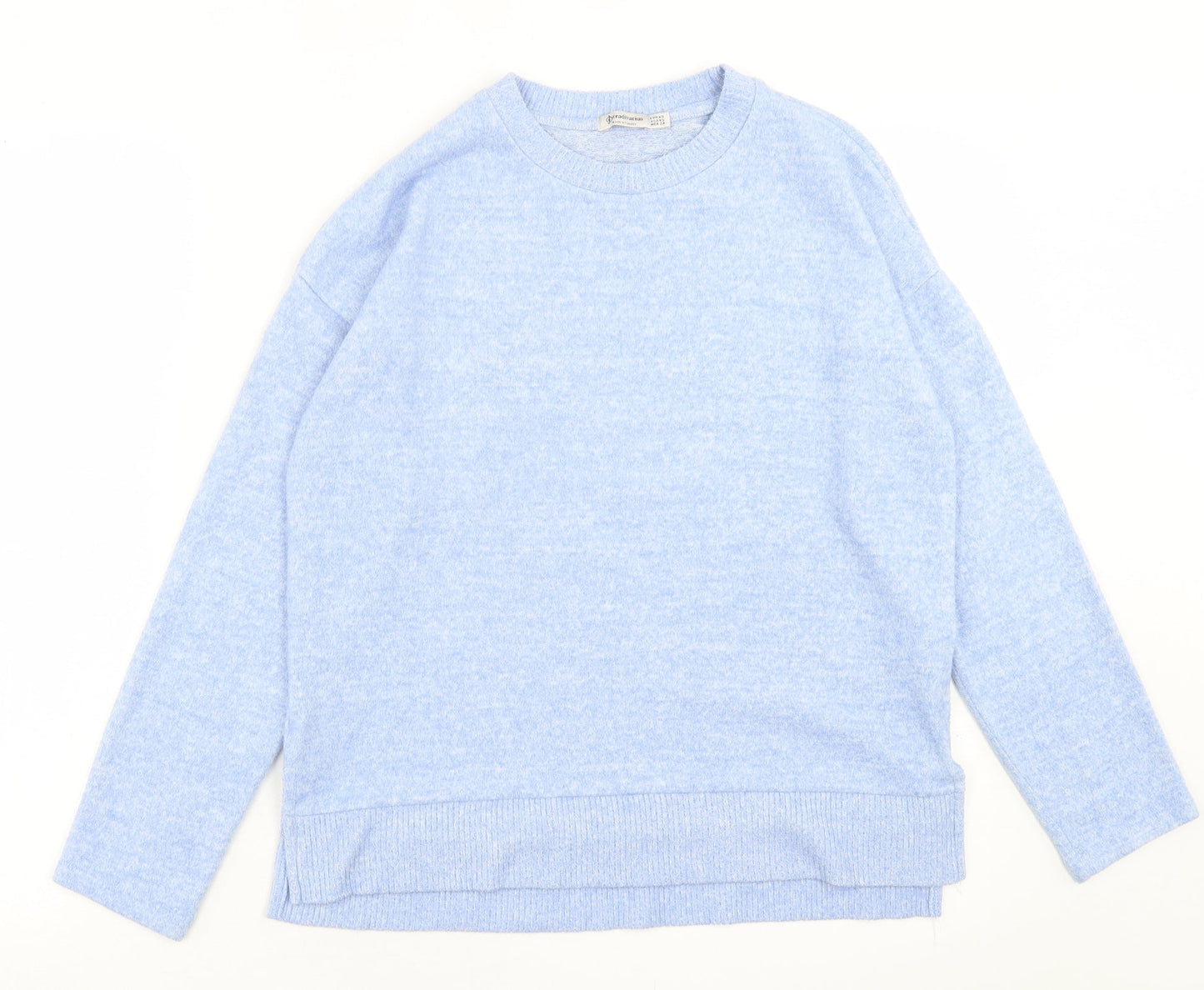 Womens UK Size XS Stradivarius Blue Pullover Jumper