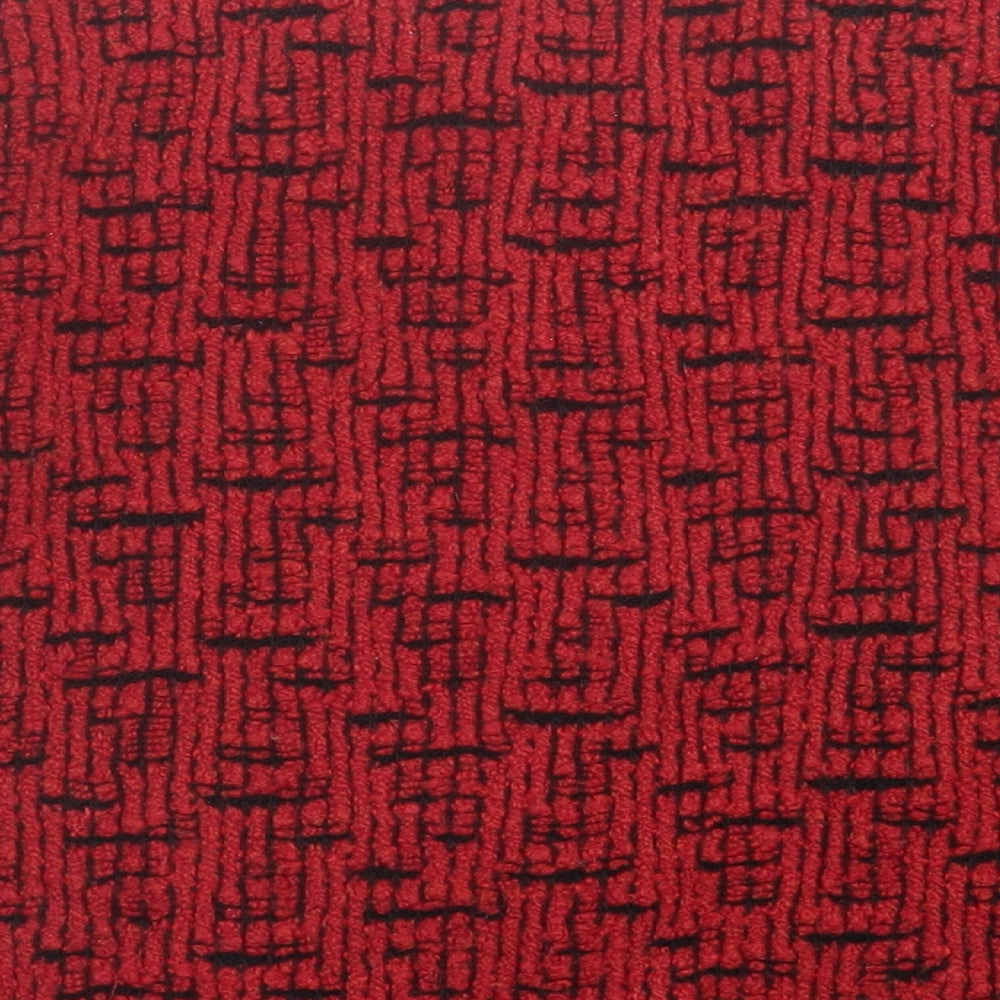 Marks and Spencer Womens Red V-Neck  Acrylic Cardigan Jumper Size M