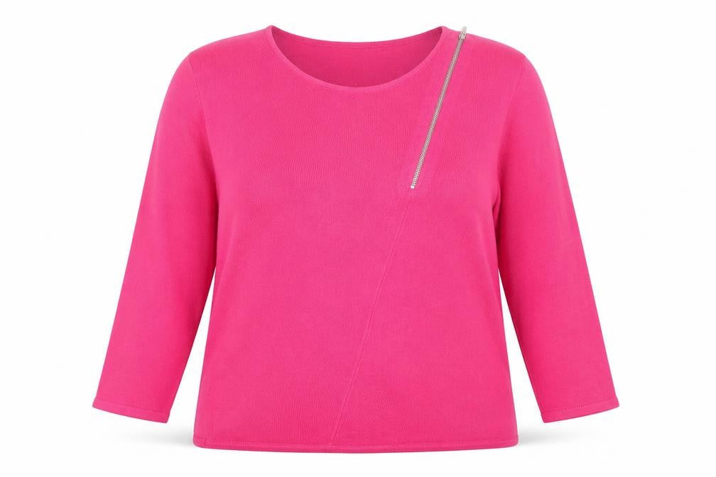Womens UK Size 14 Topshop Pink Pullover Jumper