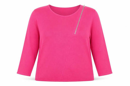 Womens UK Size 14 Topshop Pink Pullover Jumper
