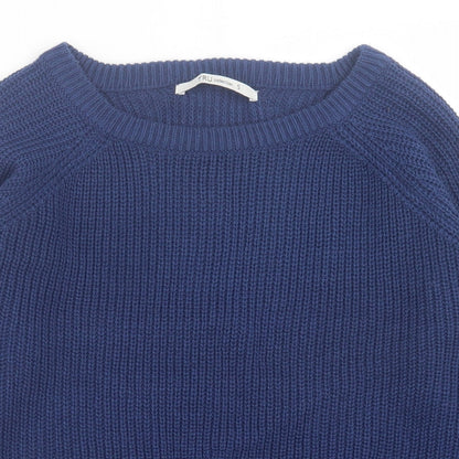 Womens UK Size S TRU Blue Pullover Jumper