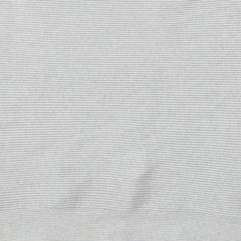 Primark Womens Grey Crew Neck  Viscose Pullover Jumper Size 10