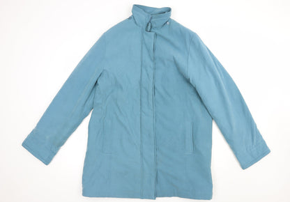 Klass Womens Green   Parka Coat Size L  Zip