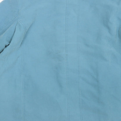 Klass Womens Green   Parka Coat Size L  Zip