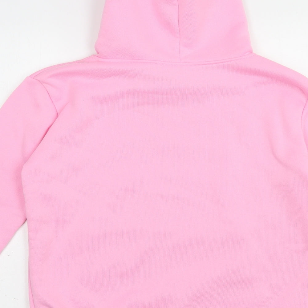 SheIn Womens Pink  Polyester Pullover Hoodie Size M  Pullover
