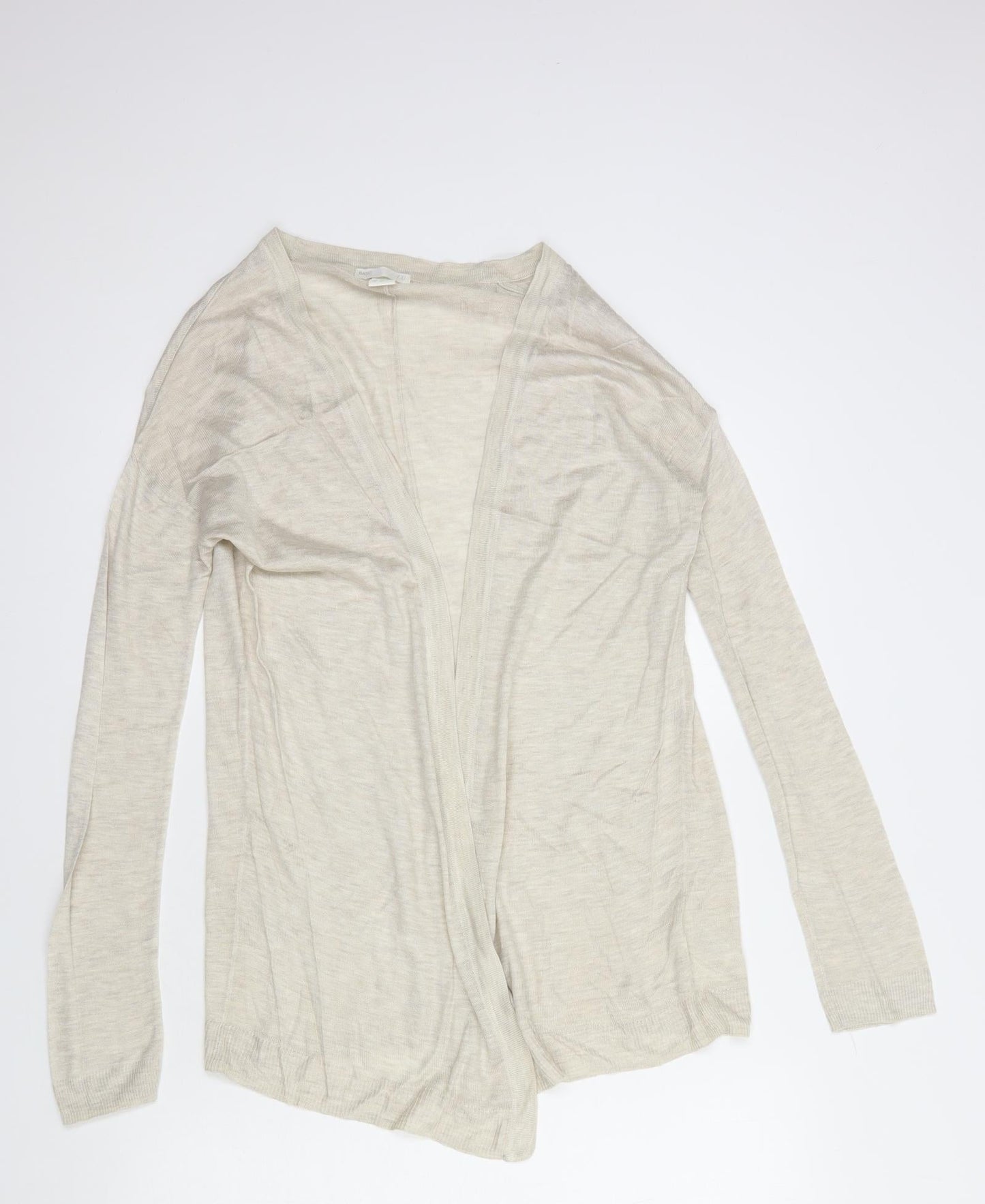 Womens UK Size XS H&M Beige Cardigan Jumper