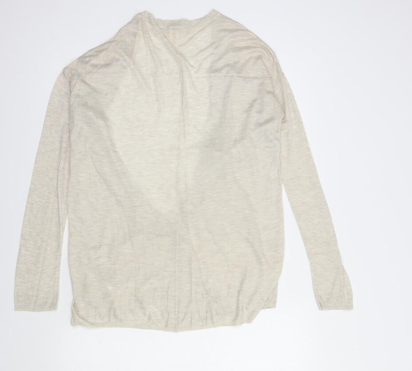 Womens UK Size XS H&M Beige Cardigan Jumper