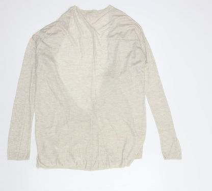 Womens UK Size XS H&M Beige Cardigan Jumper
