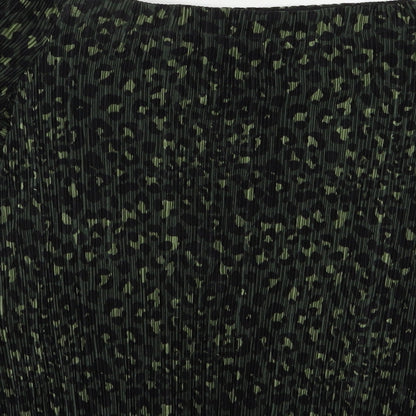 Womens UK Size 8 New Look Green Basic Blouse