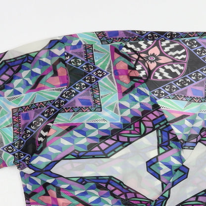 Womens UK Size S Atmosphere Multicoloured Kimono Blouse