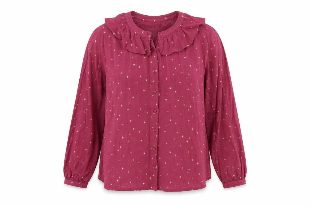 Womens UK Size 14 NEXT Pink Basic Button-Up