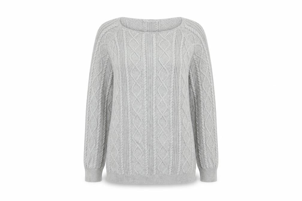 Womens UK Size XL Tru Collection Grey Pullover Jumper