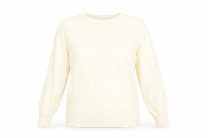 Womens UK Size 14 Marks and Spencer Ivory Pullover Jumper
