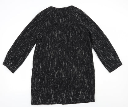 Soon Womens Black   Pea Coat Coat Size 12  Button