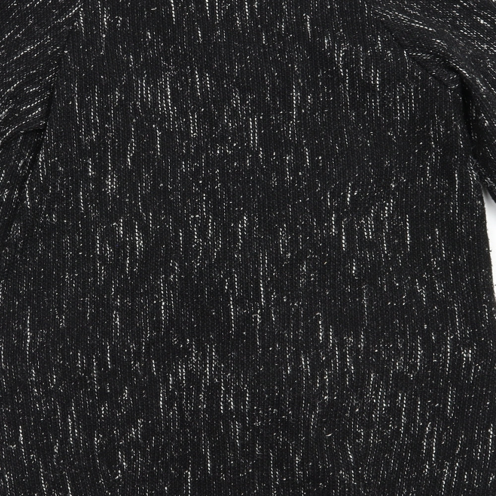 Soon Womens Black   Pea Coat Coat Size 12  Button