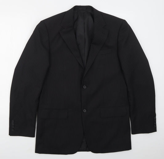 Mens UK Size 38 Taylor & Wright Regular Black Suit Jacket