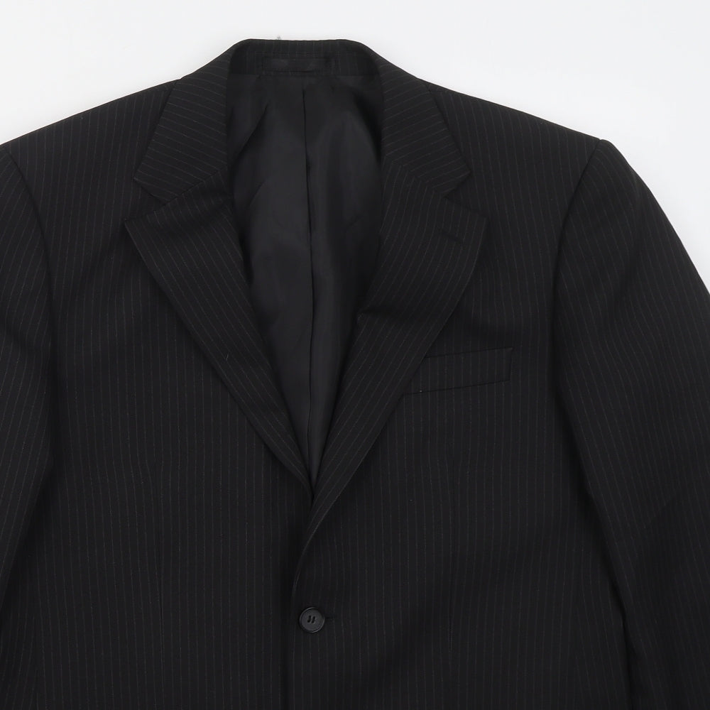 Mens UK Size 38 Taylor & Wright Regular Black Suit Jacket