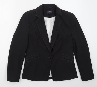 Womens UK Size 12 Marks and Spencer Regular Grey Suit Jacket