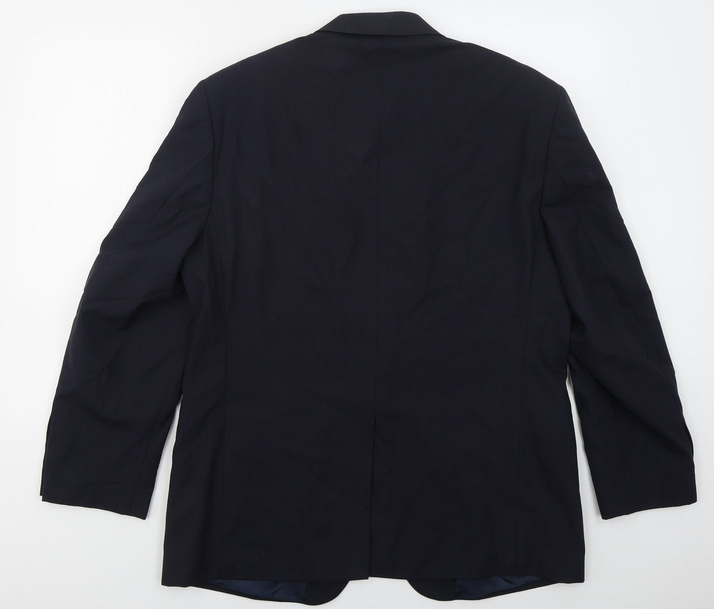 Mens UK Size 42 Marks and Spencer Regular Blue Suit Jacket