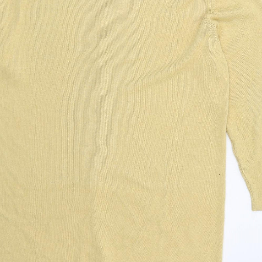 Womens UK Size 14 Kaleidoscope Beige Cardigan Jumper