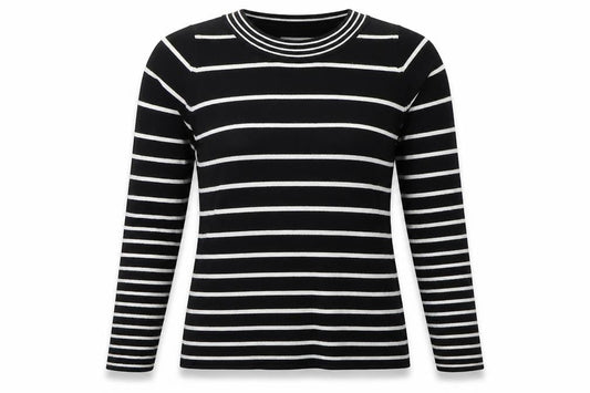 Womens UK Size 10 Isle Black Pullover Jumper