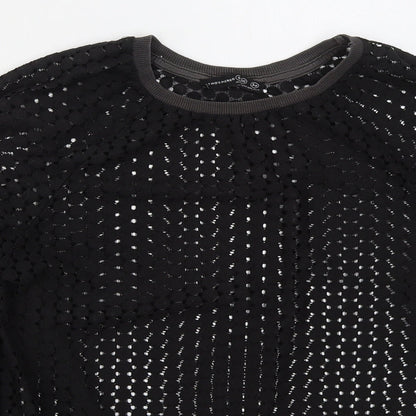 Atmosphere Womens Black  Polyester Pullover Sweatshirt Size 8  Pullover