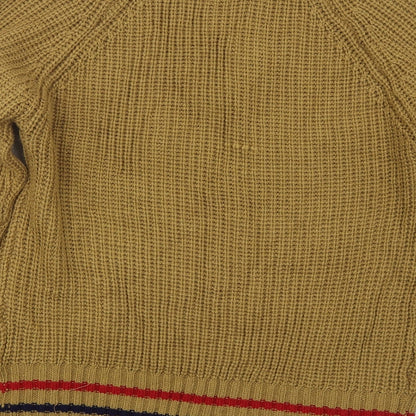 Womens UK Size S QED London Beige Pullover Jumper