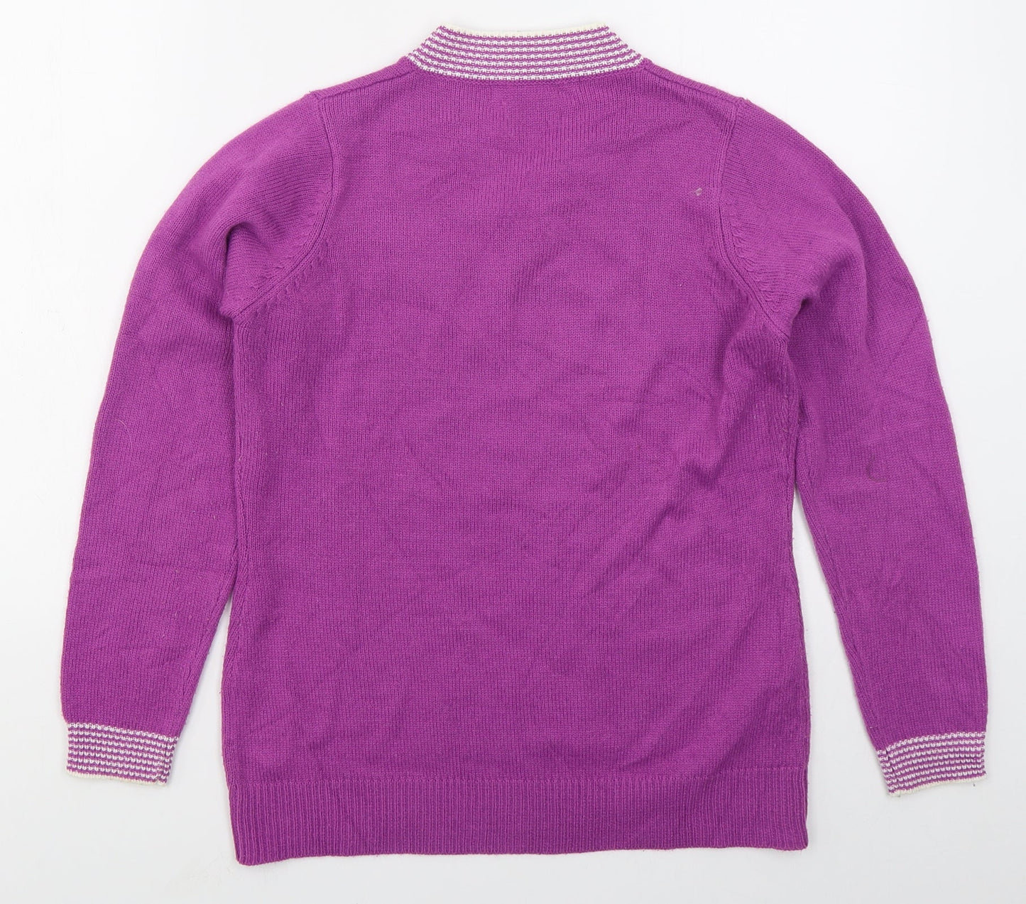 Womens UK Size M EWM Pink Pullover Jumper