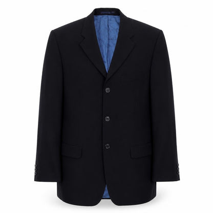 Mens UK Size 38 Karl Jackson Regular Blue Suit Jacket