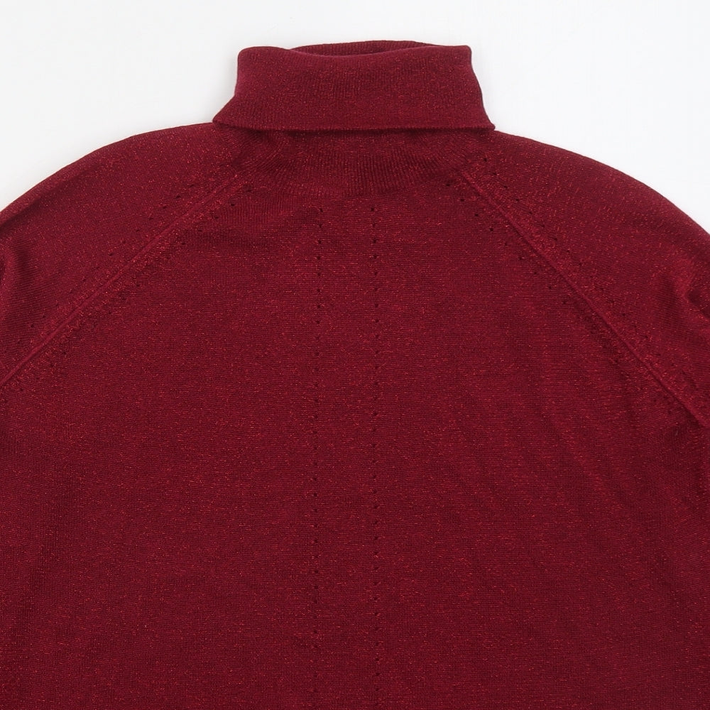 Womens UK Size 8 NEXT Pink Pullover Jumper