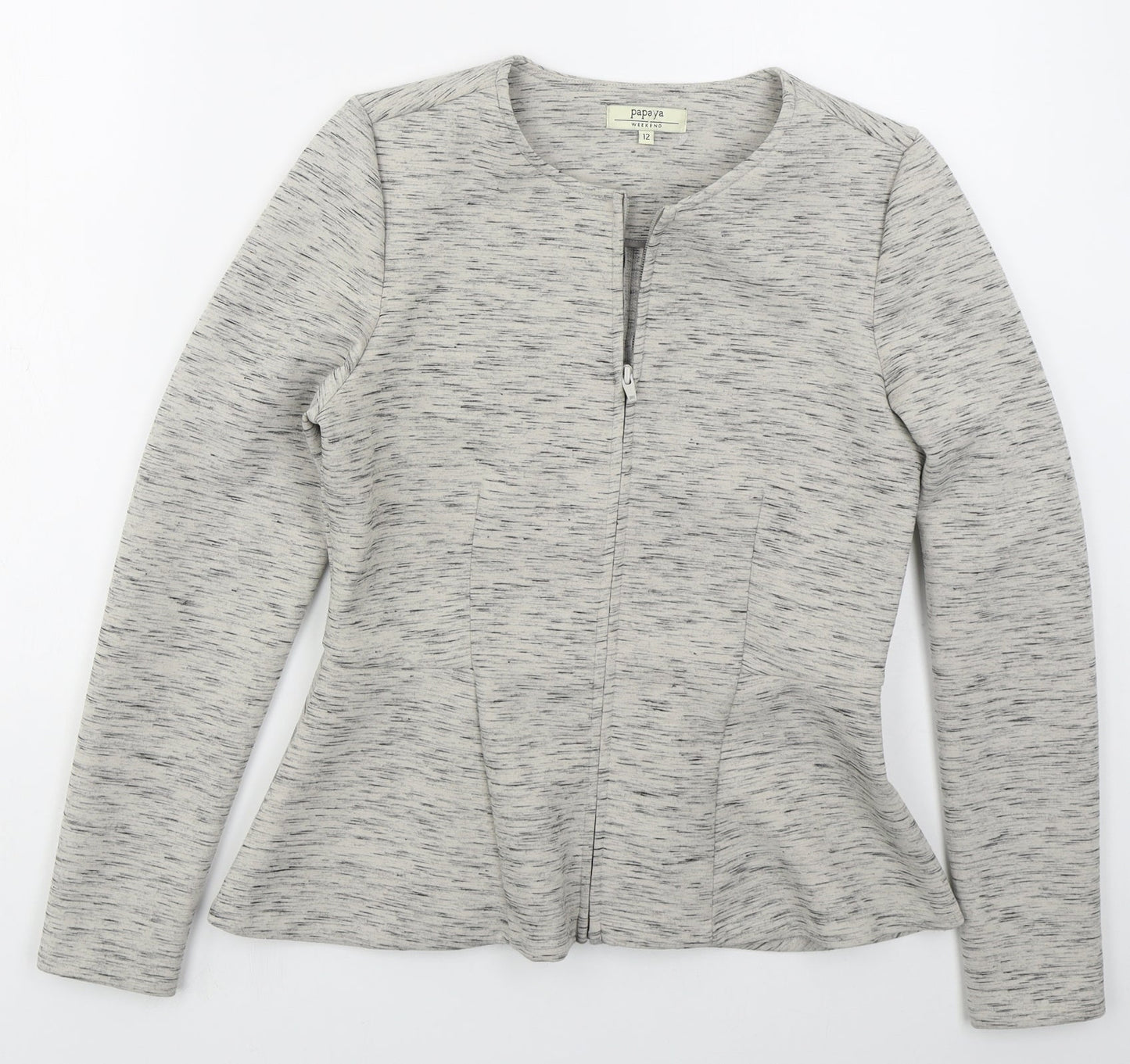 Womens UK Size 12 Papaya Grey Jacket
