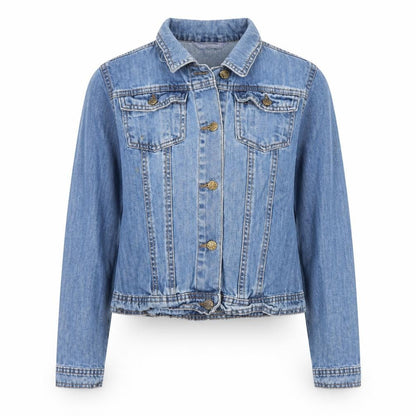 Avenue Womens Blue   Jacket  Size S  Button