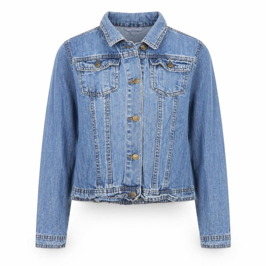 Avenue Womens Blue   Jacket  Size S  Button